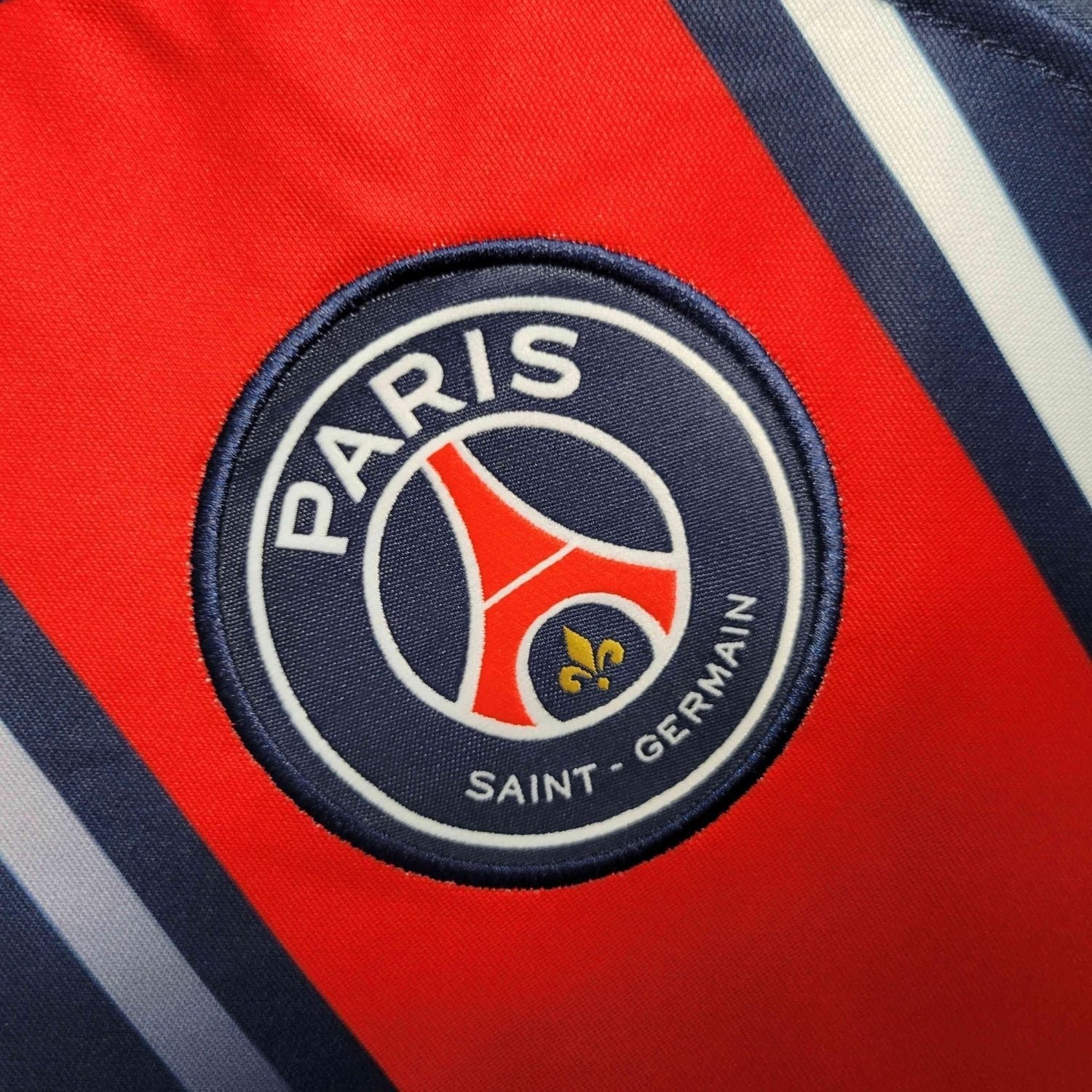 23/24 PSG Home Long Sleeve Kit from FootballPrestige.com - Premium Football Kits