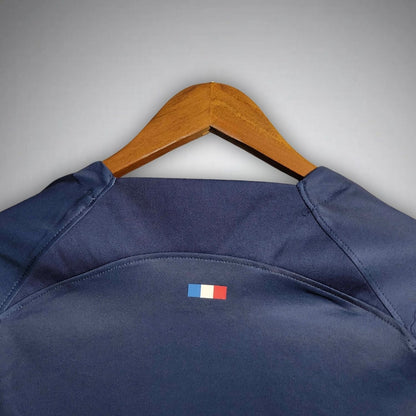 23/24 PSG Home Long Sleeve Kit from FootballPrestige.com - Premium Football Kits