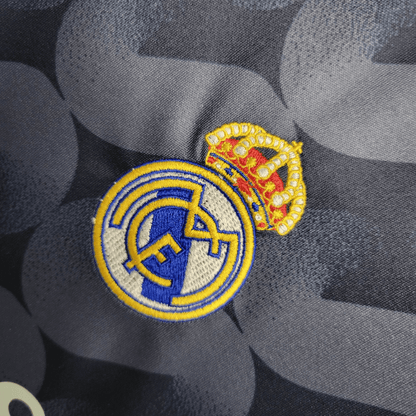 23/24 Real Madrid Away Premium Kids Size Kit from FootballPrestige.com - Premium Football Kits