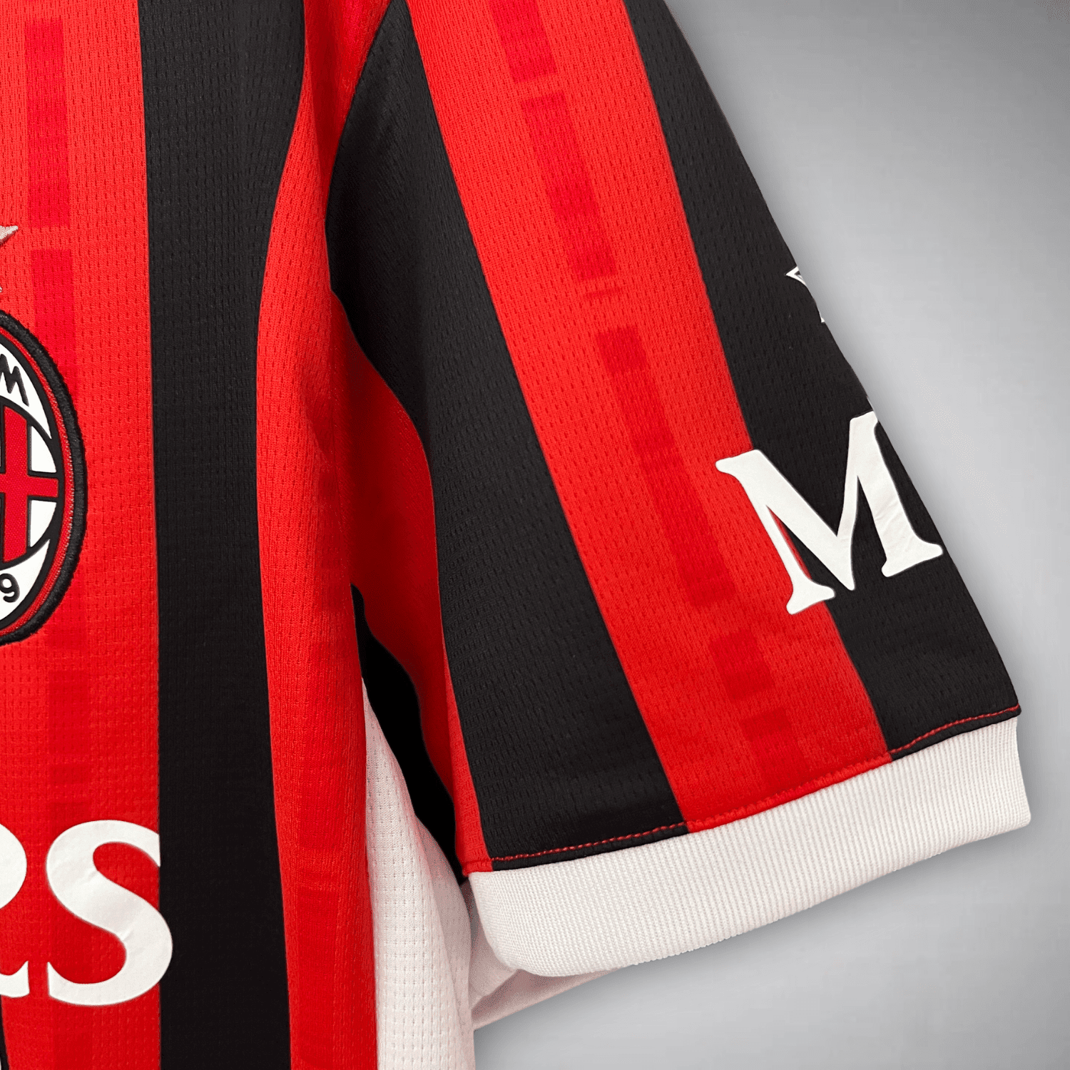 24/25 AC Milan Home Kit from FootballPrestige.com - Premium Football Kits