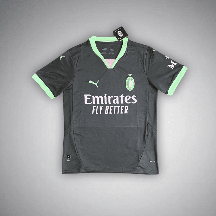 24/25 AC Milan Third Premium Kit from FootballPrestige.com - Premium Football Kits