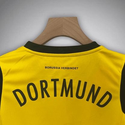 24/25 Borussia Dortmund Home Kids Size Kit from FootballPrestige.com - Premium Football Kits