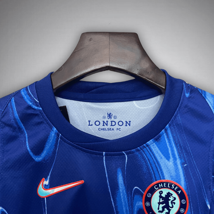 24/25 Chelsea Home Kids Size Kit from FootballPrestige.com - Premium Football Kits