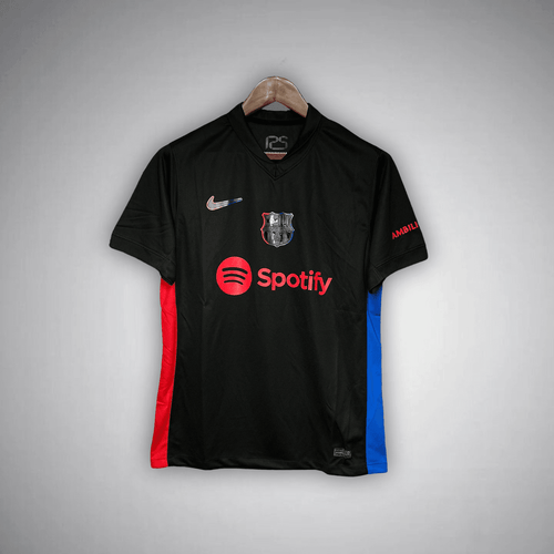 24/25 FC Barcelona Away Kit from FootballPrestige.com - Premium Football Kits