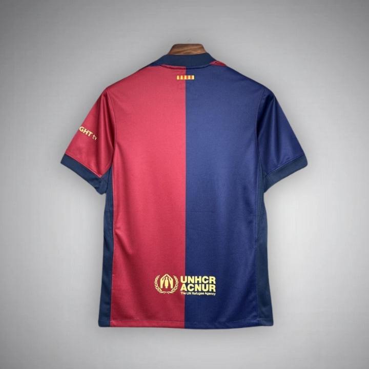 24/25 FC Barcelona Home Premium Kit from FootballPrestige.com - Premium Football Kits