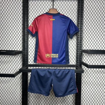 24/25 FC Barcelona Home Premium Kit from FootballPrestige.com - Premium Football Kits