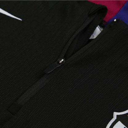 24/25 FC Barcelona Training Kids Size Tracksuit from FootballPrestige.com - Premium Football Kits