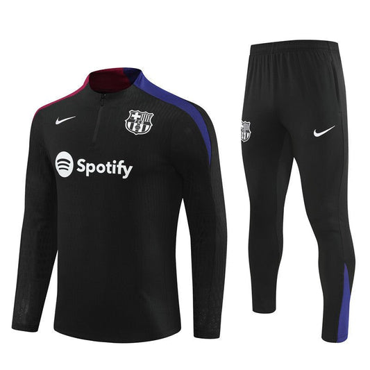 24/25 FC Barcelona Training Kids Size Tracksuit from FootballPrestige.com - Premium Football Kits