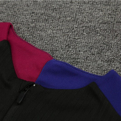 24/25 FC Barcelona Training Kids Size Tracksuit from FootballPrestige.com - Premium Football Kits