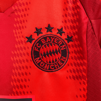 24/25 FC Bayern Home Kids Size Kit from FootballPrestige.com - Premium Football Kits