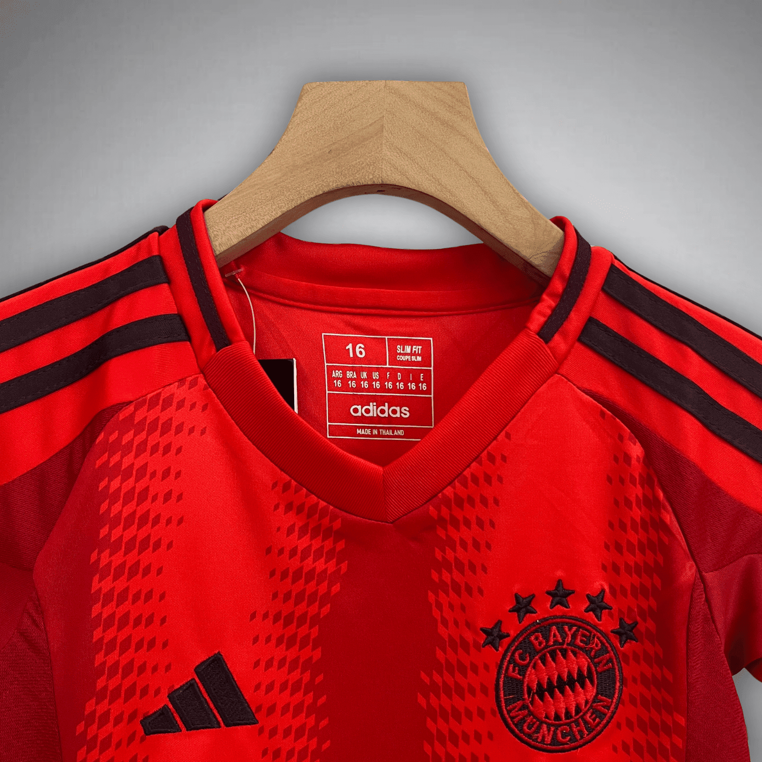24/25 FC Bayern Home Kids Size Kit from FootballPrestige.com - Premium Football Kits