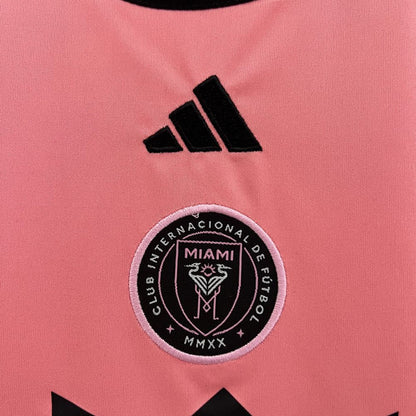 24/25 Inter Miami Home Kids Size Kit from FootballPrestige.com - Premium Football Kits