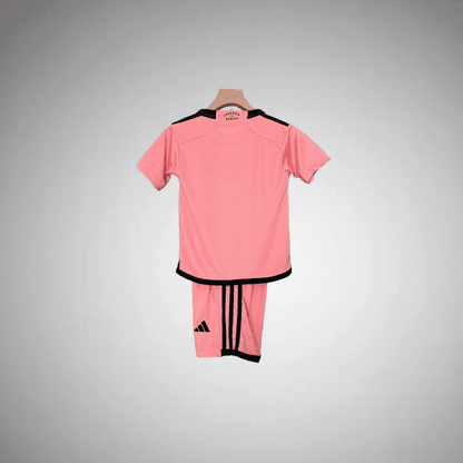 24/25 Inter Miami Home Kids Size Kit from FootballPrestige.com - Premium Football Kits