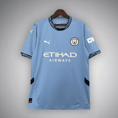 24/25 Manchester City Home Premium Kit from FootballPrestige.com - Premium Football Kits