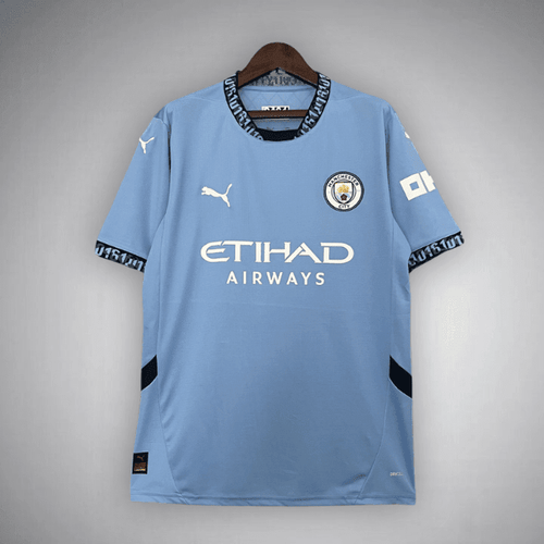 24/25 Manchester City Home Premium Kit from FootballPrestige.com - Premium Football Kits
