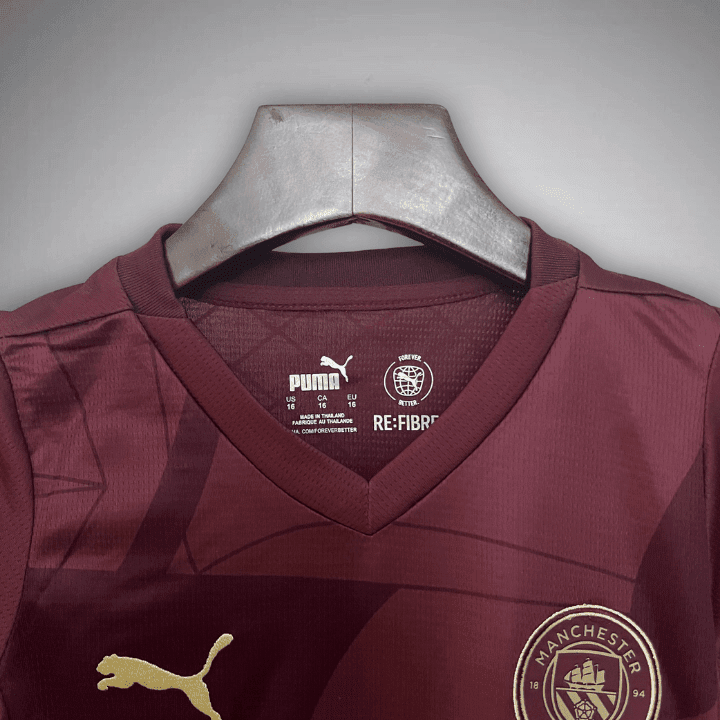 24/25 Manchester City Third Kids Size Kit from FootballPrestige.com - Premium Football Kits