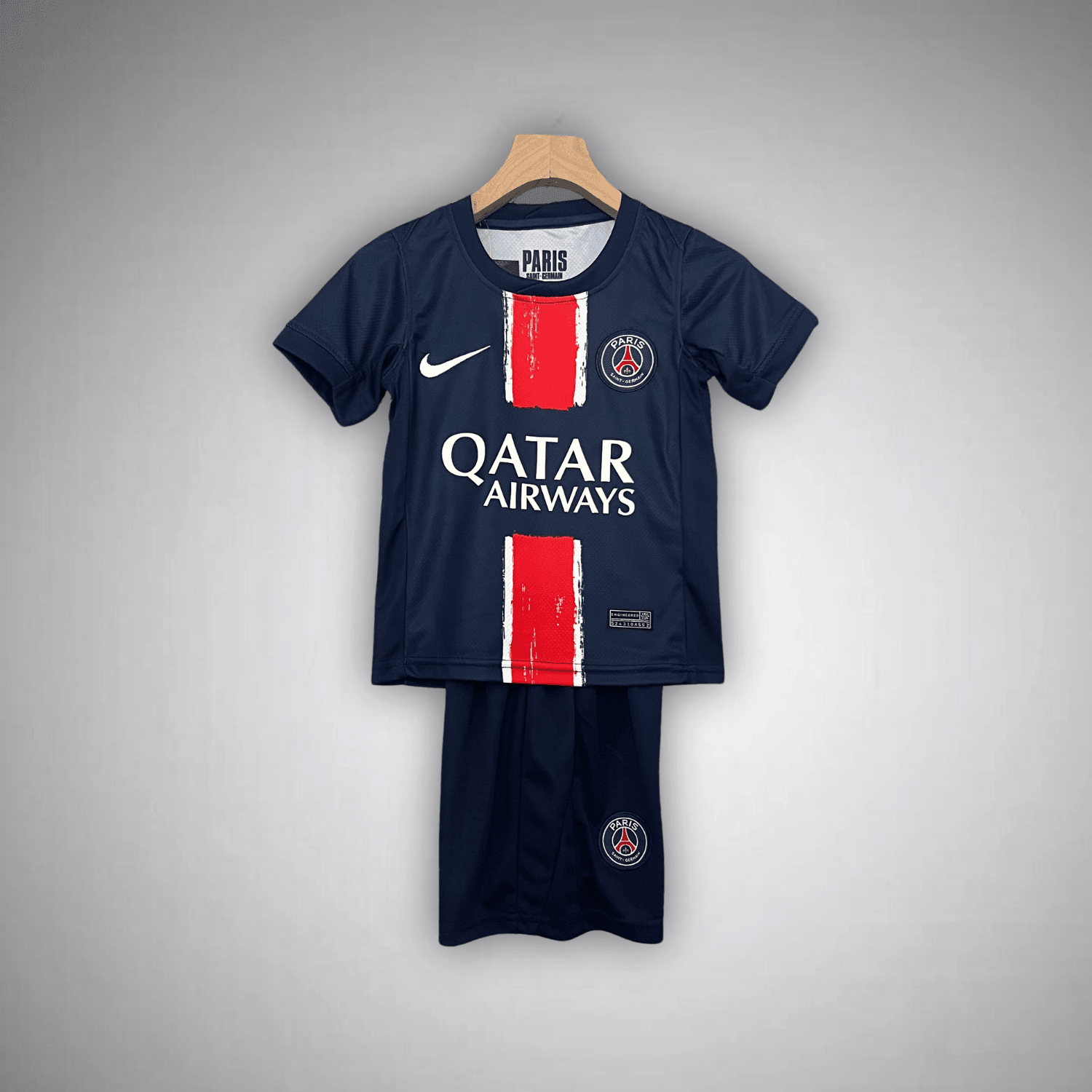 24/25 PSG Home Kids Size Kit from FootballPrestige.com - Premium Football Kits