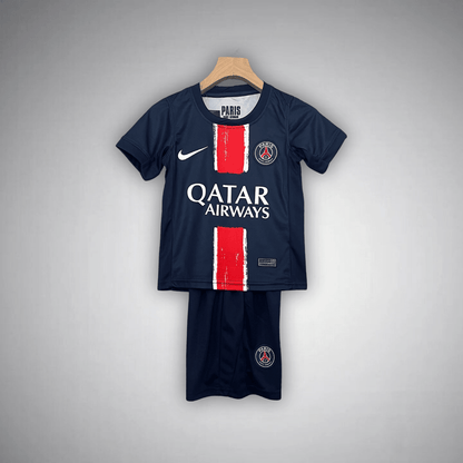 24/25 PSG Home Kids Size Kit from FootballPrestige.com - Premium Football Kits