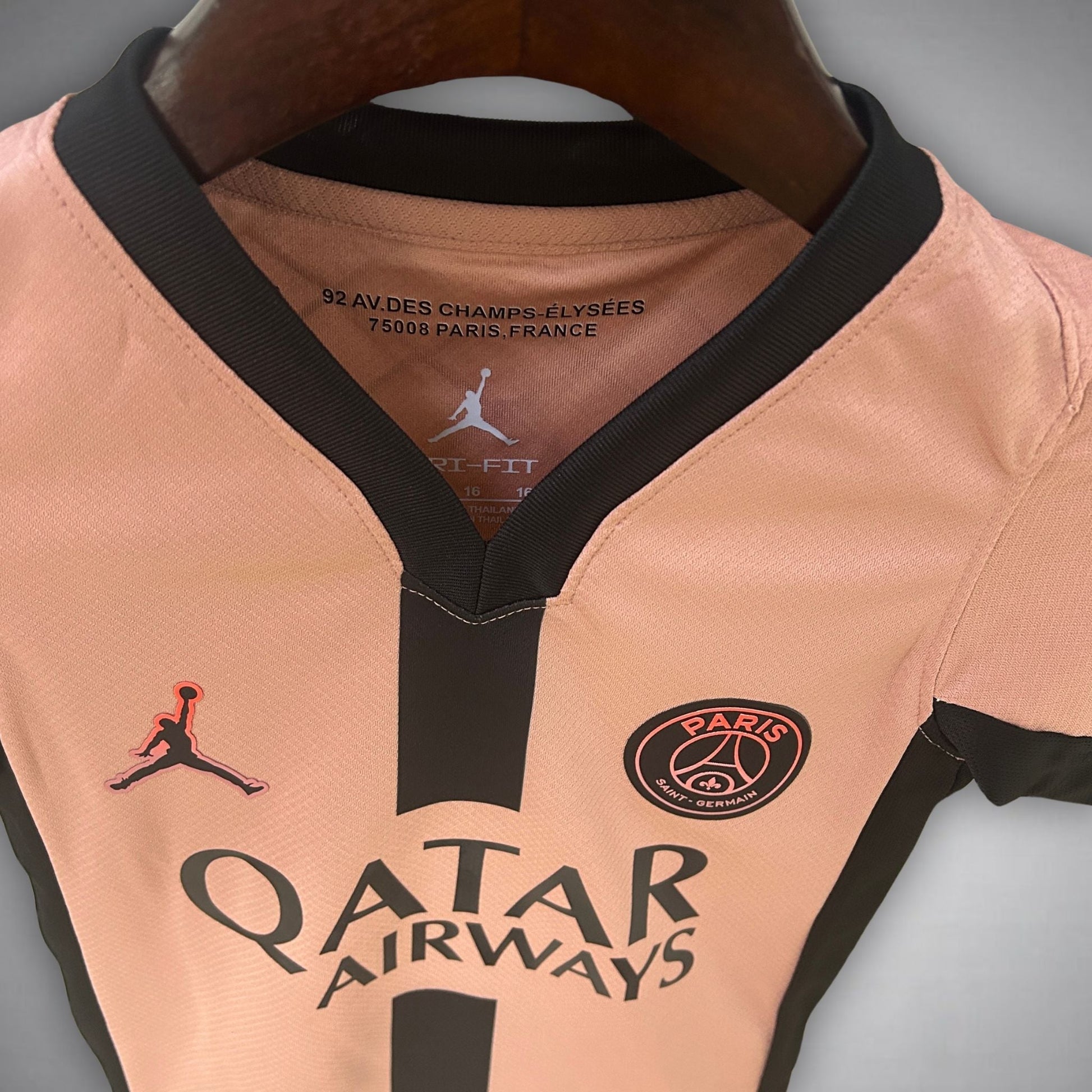 24/25 PSG Third Kids Size Kit from FootballPrestige.com - Premium Football Kits