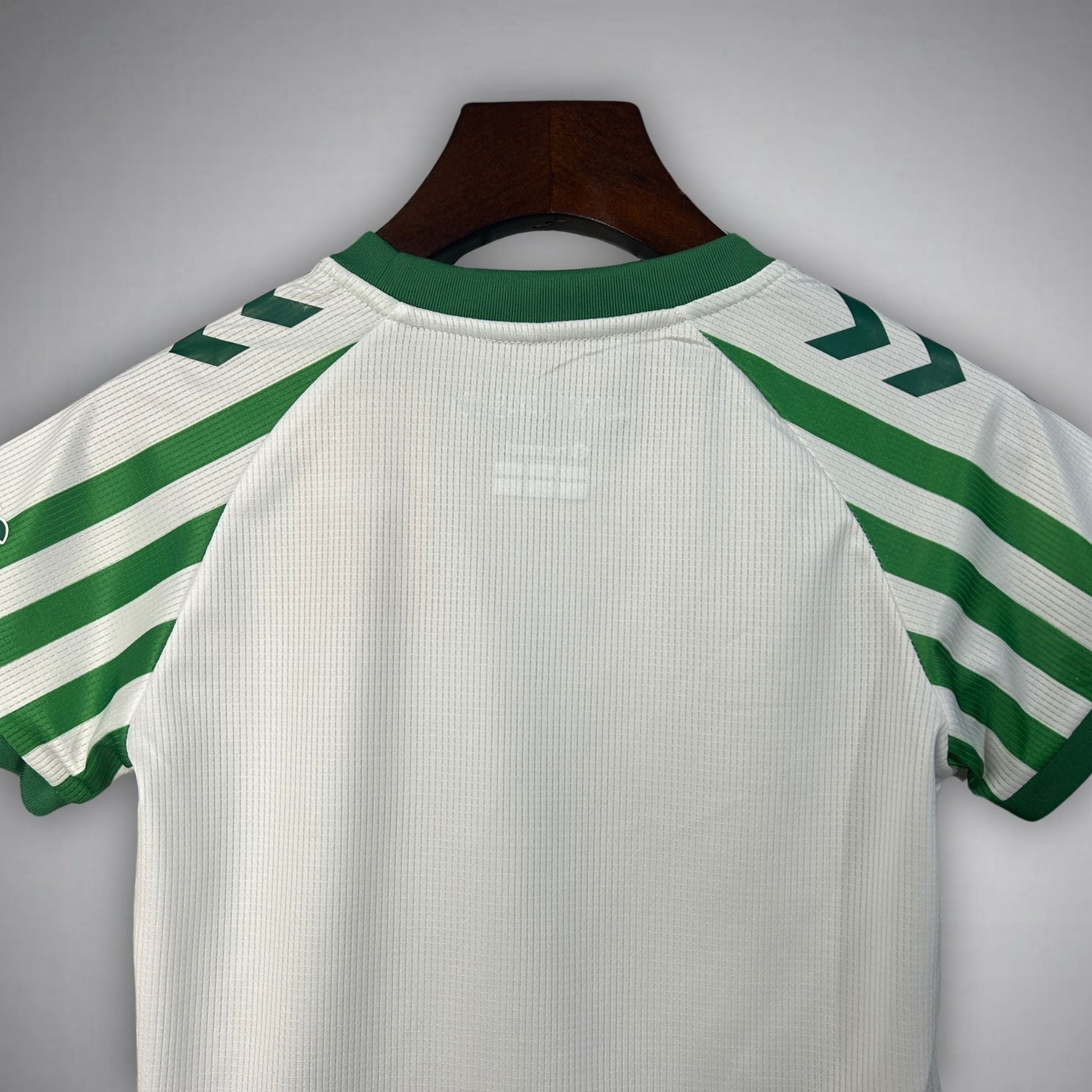 24/25 Real Betis Home Kids Size Kit from FootballPrestige.com - Premium Football Kits