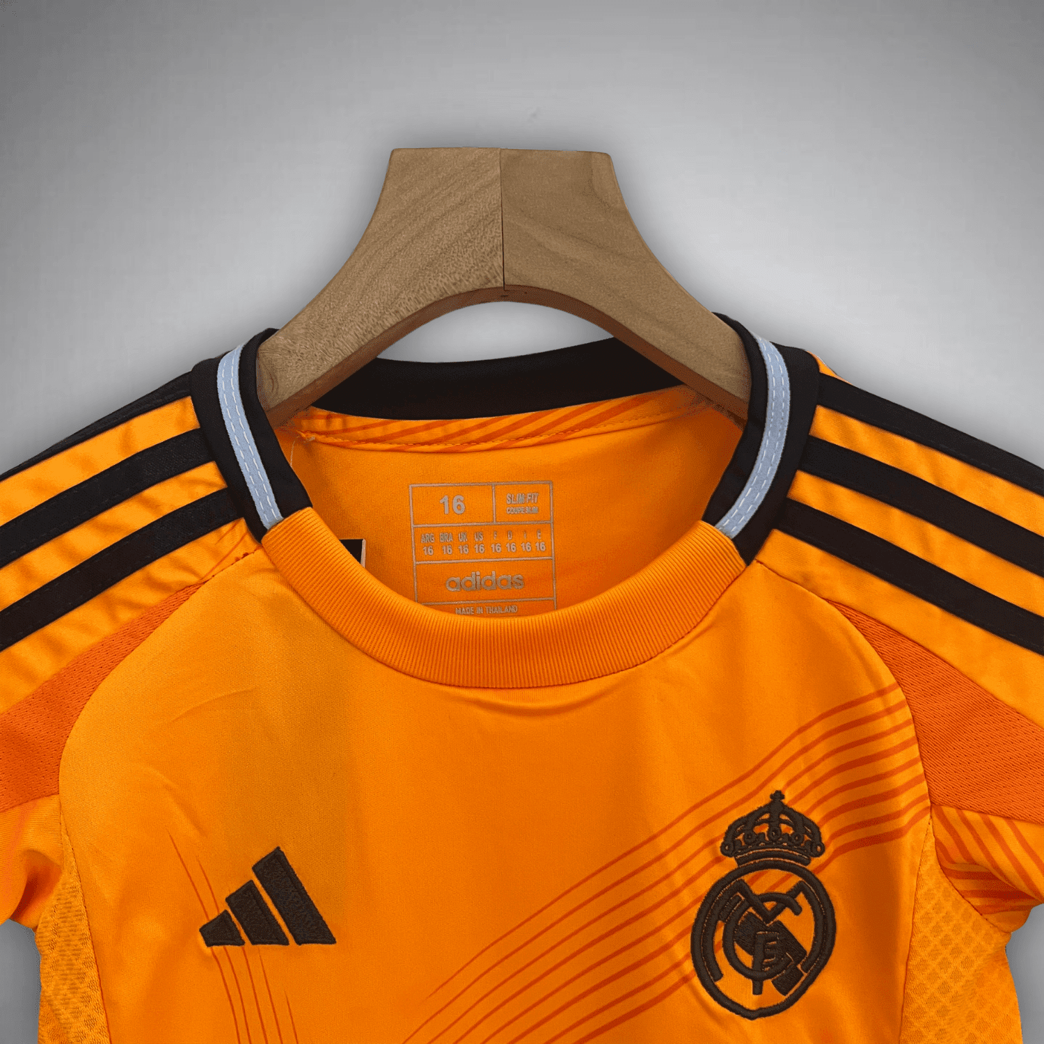 24/25 Real Madrid Away Kids Size Kit from FootballPrestige.com - Premium Football Kits