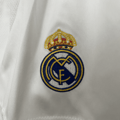 24/25 Real Madrid Home Kids Size Kit from FootballPrestige.com - Premium Football Kits