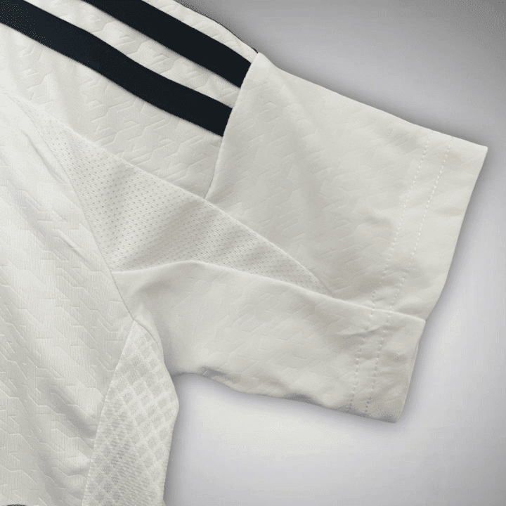 24/25 Real Madrid Home Kids Size Kit from FootballPrestige.com - Premium Football Kits