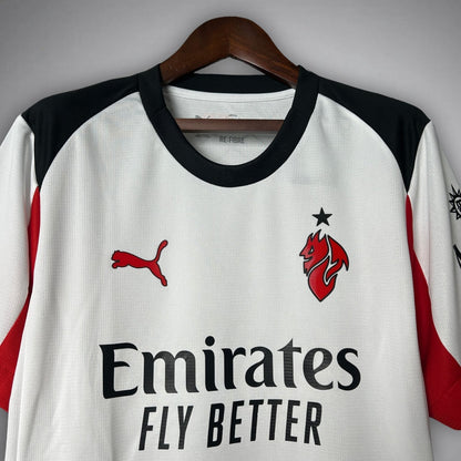 25/26 AC Milan Away Kit from FootballPrestige.com - Premium Football Kits