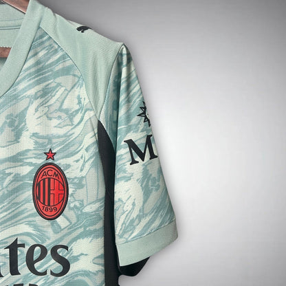 25/26 AC Milan Goalkeeper Kit from FootballPrestige.com - Premium Football Kits