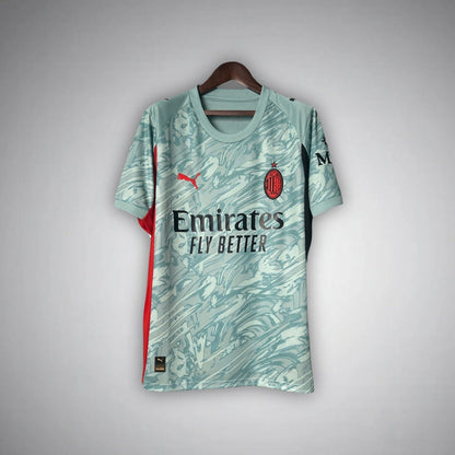 25/26 AC Milan Goalkeeper Kit from FootballPrestige.com - Premium Football Kits