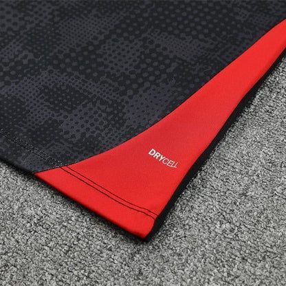 25/26 AC Milan Training Black Tracksuit from FootballPrestige.com - Premium Football Kits