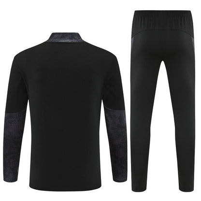 25/26 AC Milan Training Black Tracksuit from FootballPrestige.com - Premium Football Kits
