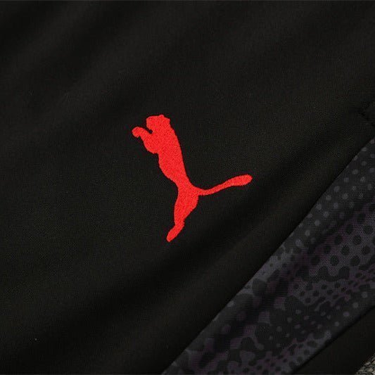 25/26 AC Milan Training Green Kids Size Tracksuit from FootballPrestige.com - Premium Football Kits
