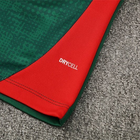 25/26 AC Milan Training Green Kids Size Tracksuit from FootballPrestige.com - Premium Football Kits