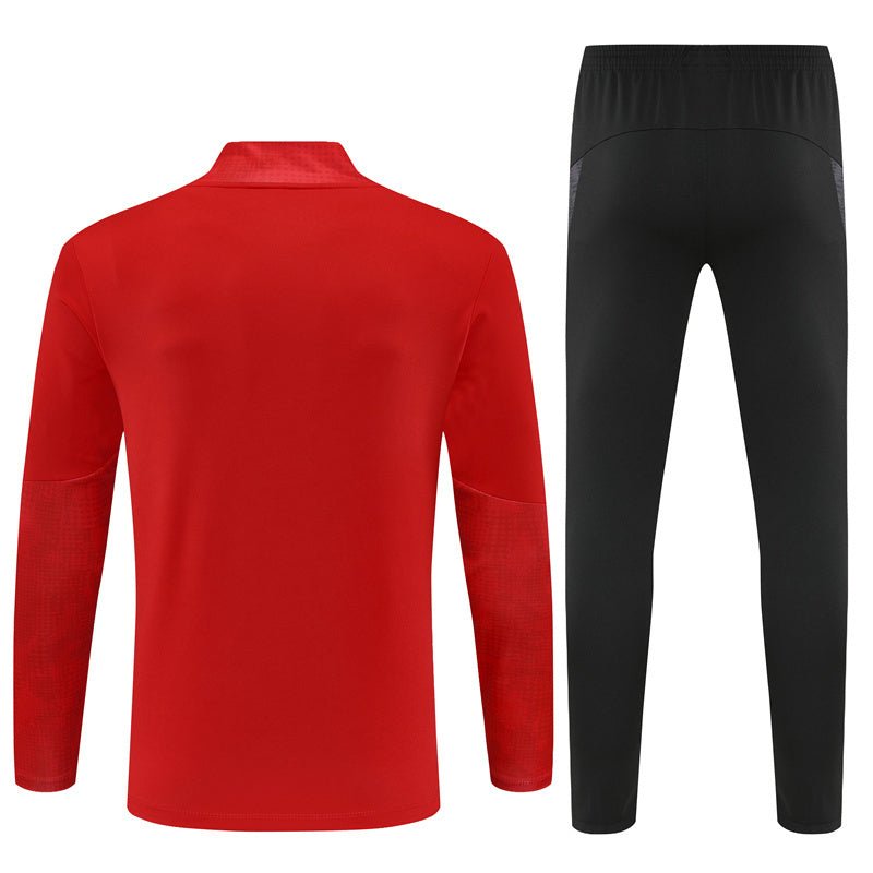 25/26 AC Milan Training Red Tracksuit from FootballPrestige.com - Premium Football Kits