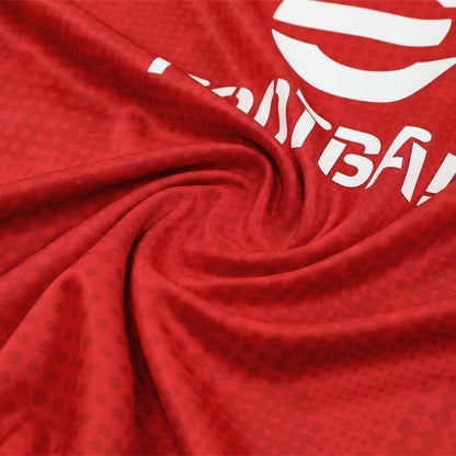 25/26 AC Milan Training Red Tracksuit from FootballPrestige.com - Premium Football Kits
