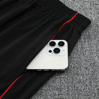 25/26 Ajax Amsterdam Training Black Tracksuit from FootballPrestige.com - Premium Football Kits