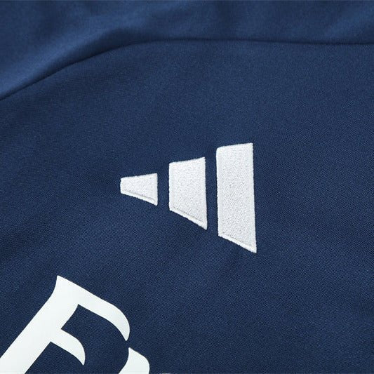 25/26 Arsenal Training Blue Tracksuit from FootballPrestige.com - Premium Football Kits