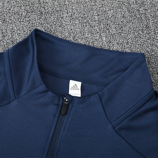 25/26 Arsenal Training Blue Tracksuit from FootballPrestige.com - Premium Football Kits