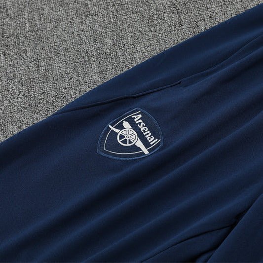 25/26 Arsenal Training White Kids Size Tracksuit from FootballPrestige.com - Premium Football Kits