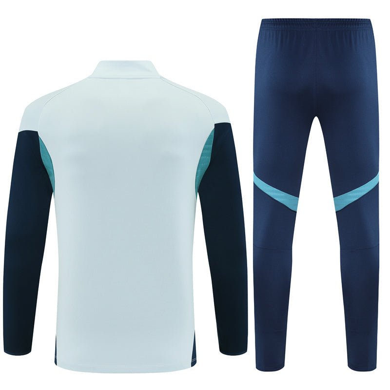 25/26 Arsenal Training White Tracksuit from FootballPrestige.com - Premium Football Kits