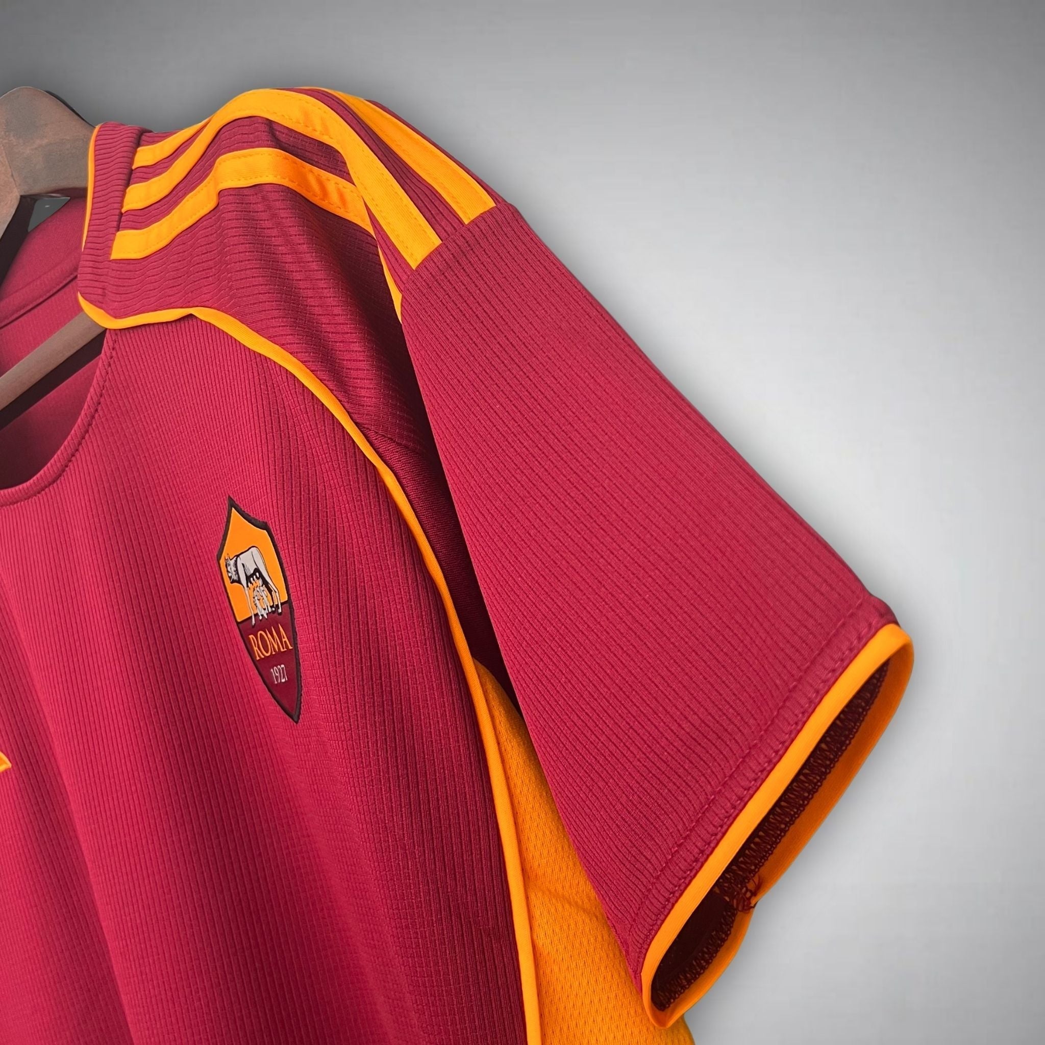 25/26 AS Roma Home Kit from FootballPrestige.com - Premium Football Kits