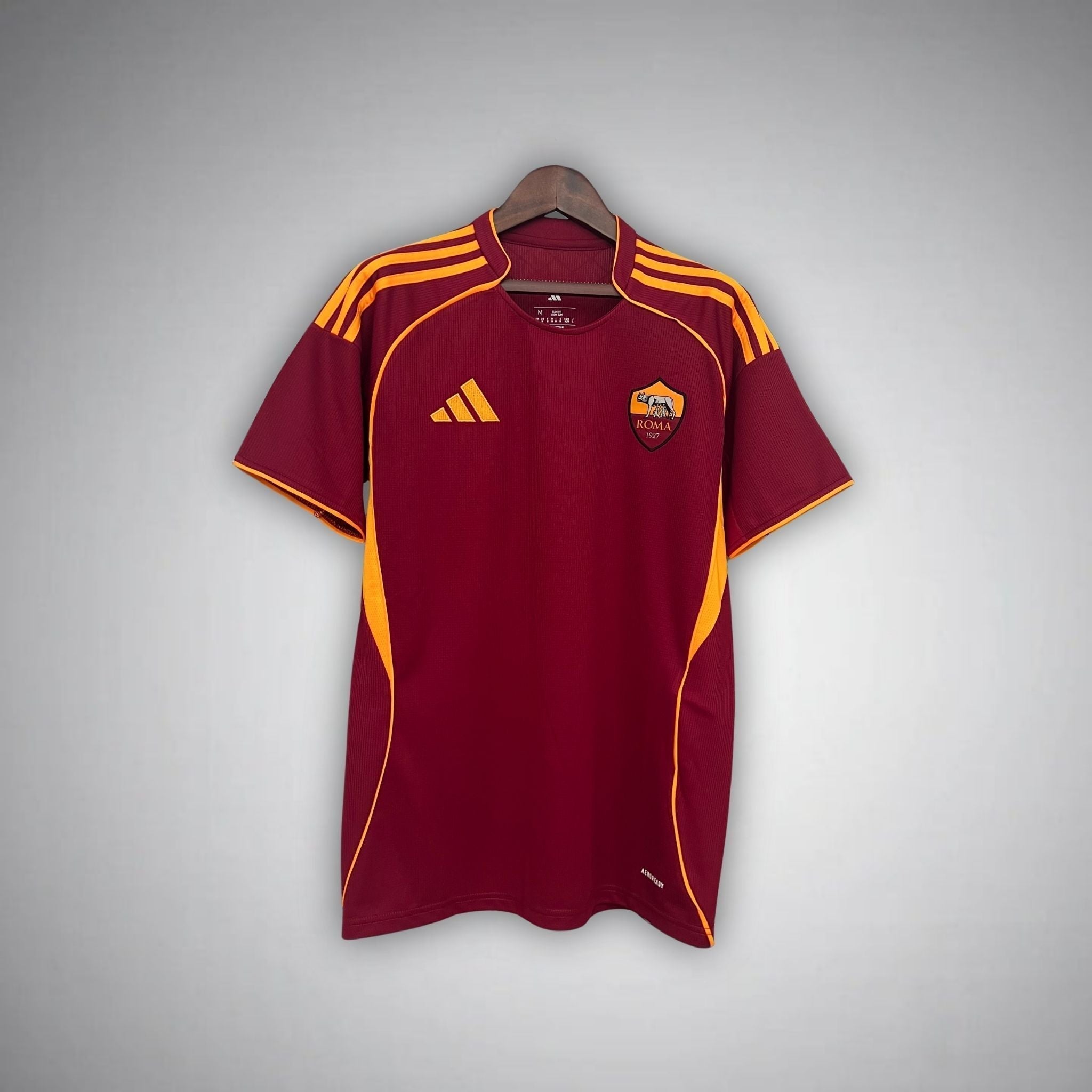 25/26 AS Roma Home Kit from FootballPrestige.com - Premium Football Kits