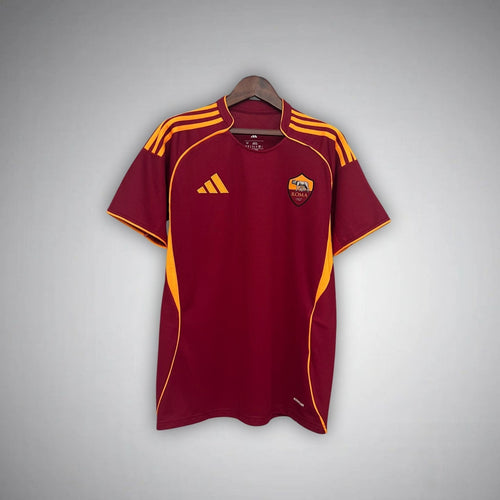 25/26 AS Roma Home Kit from FootballPrestige.com - Premium Football Kits