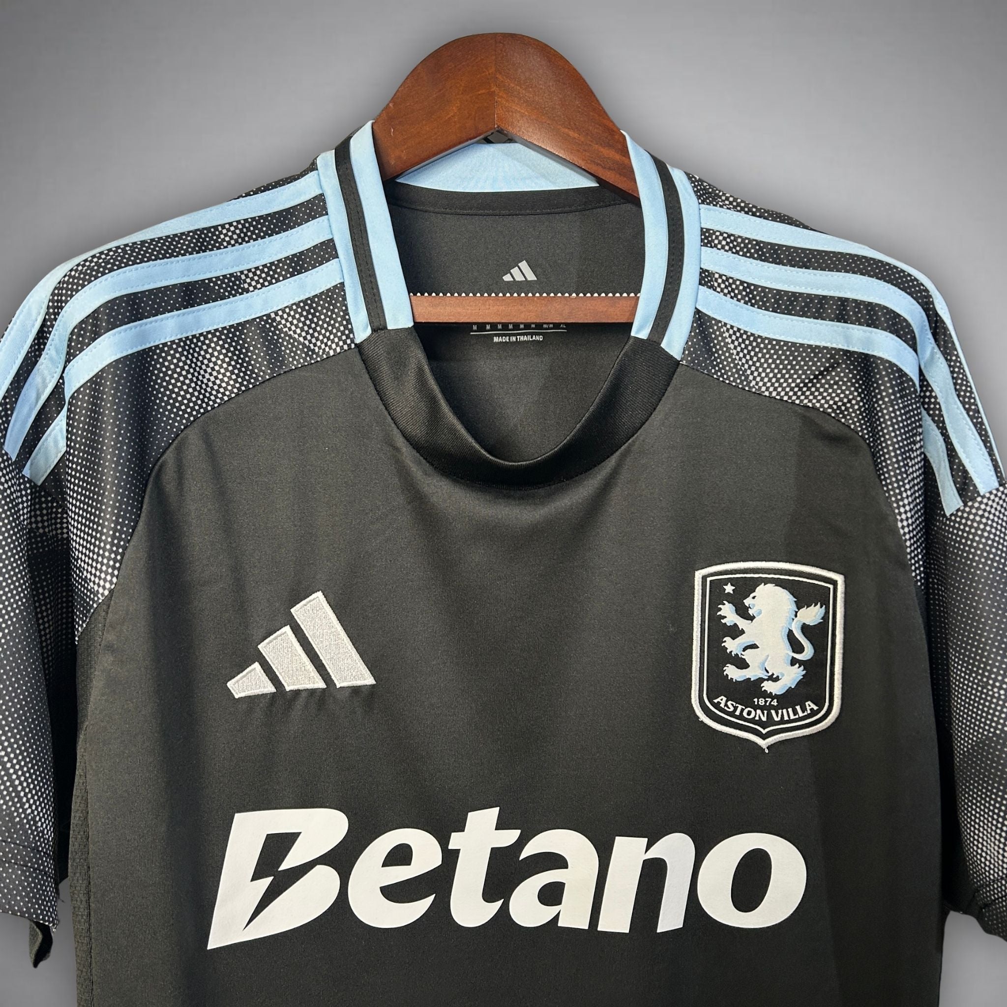 25/26 Aston Villa Away Kit from FootballPrestige.com - Premium Football Kits
