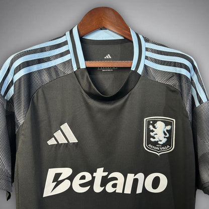 25/26 Aston Villa Away Kit from FootballPrestige.com - Premium Football Kits