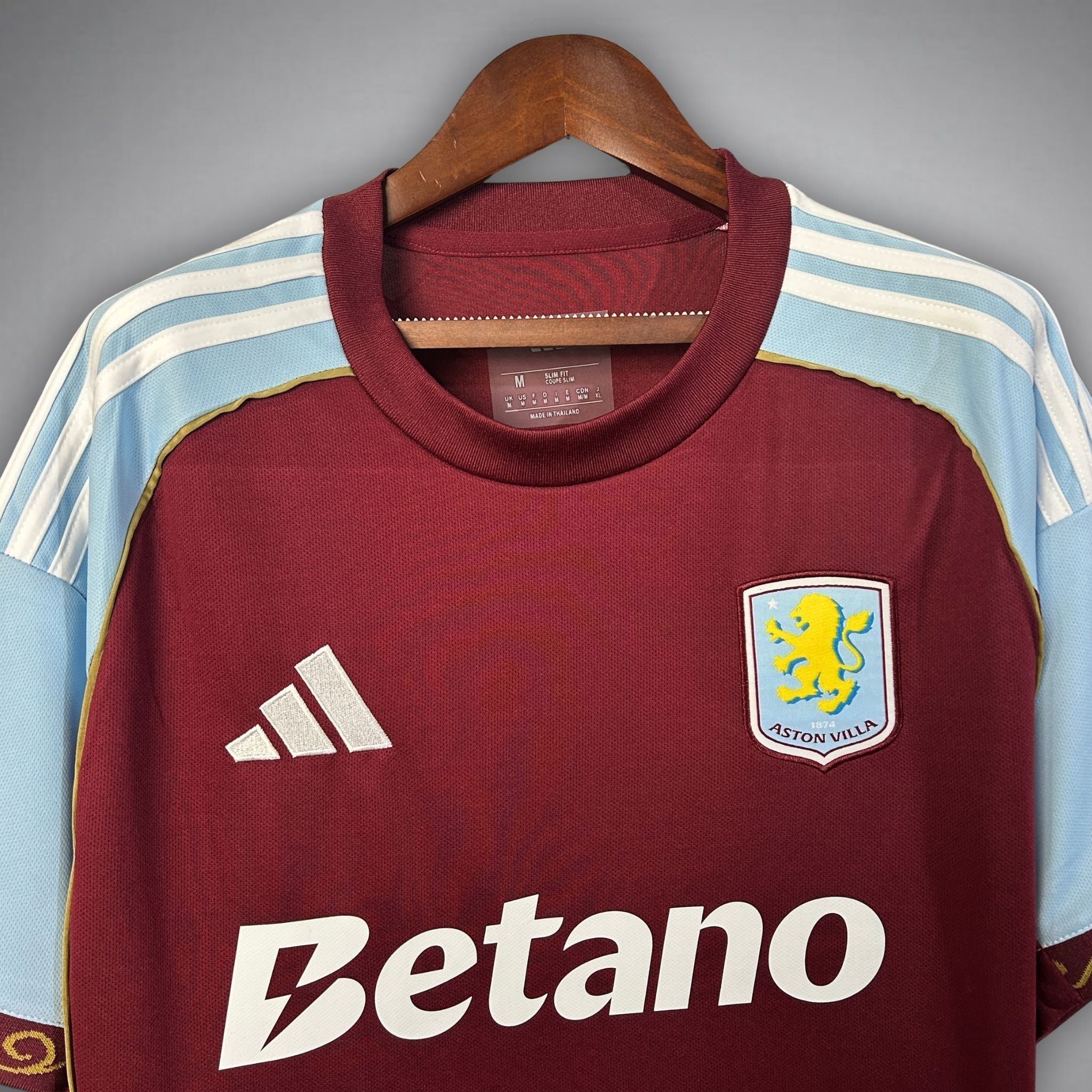 25/26 Aston Villa Home Kit from FootballPrestige.com - Premium Football Kits
