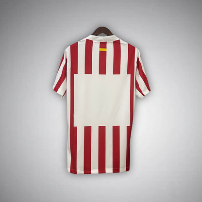 25/26 Atletico Madrid Home Kit from FootballPrestige.com - Premium Football Kits