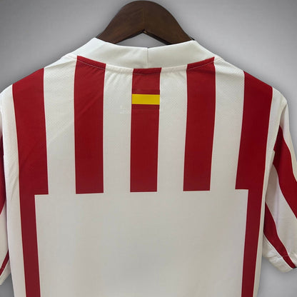 25/26 Atletico Madrid Home Kit from FootballPrestige.com - Premium Football Kits