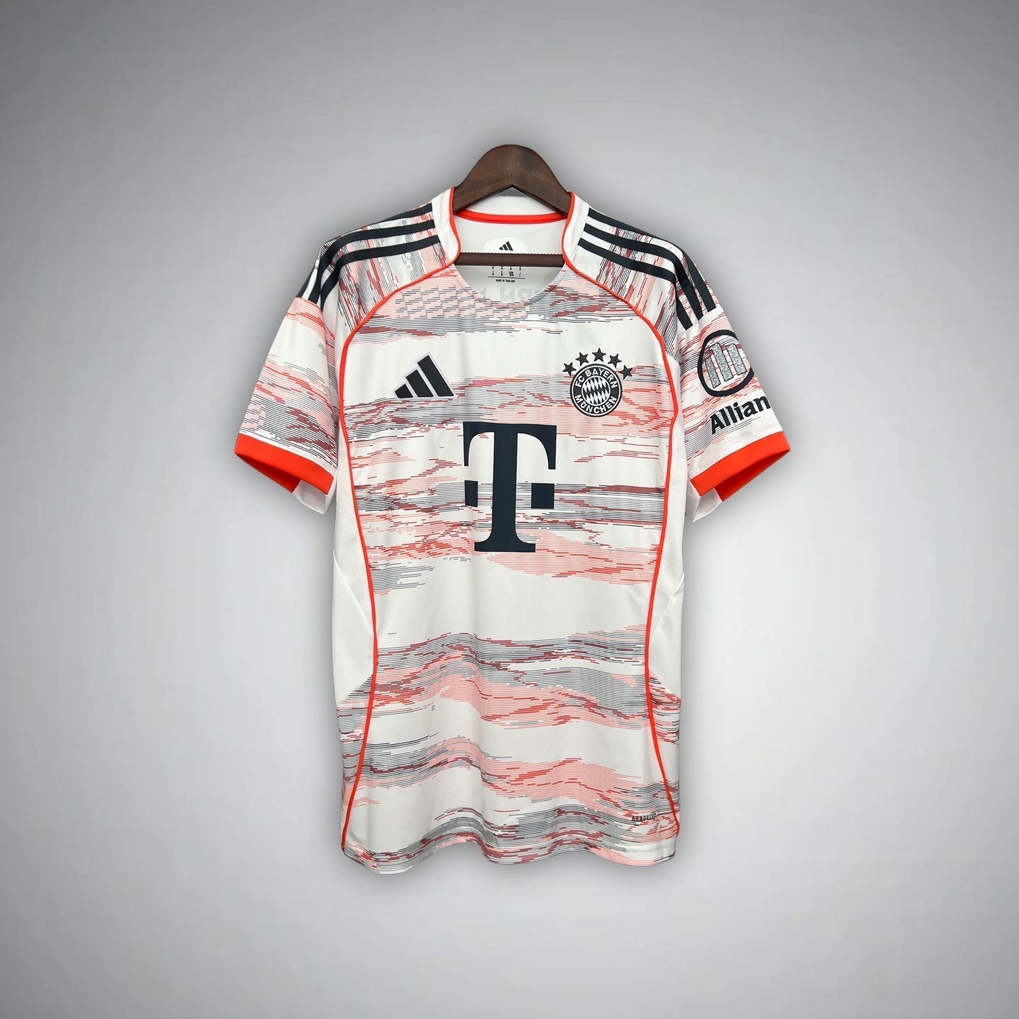 25/26 Bayern München Away Kit from FootballPrestige.com - Premium Football Kits